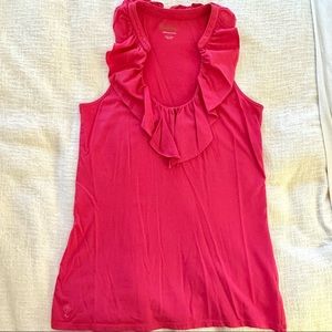 Lilly Pulitzer Cleo Tank in Hot Pink